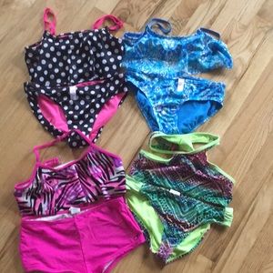 Four great girls swimsuits at one price!